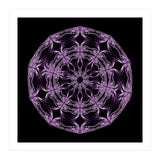 Mandala purple and black (Print Only) thumbnail