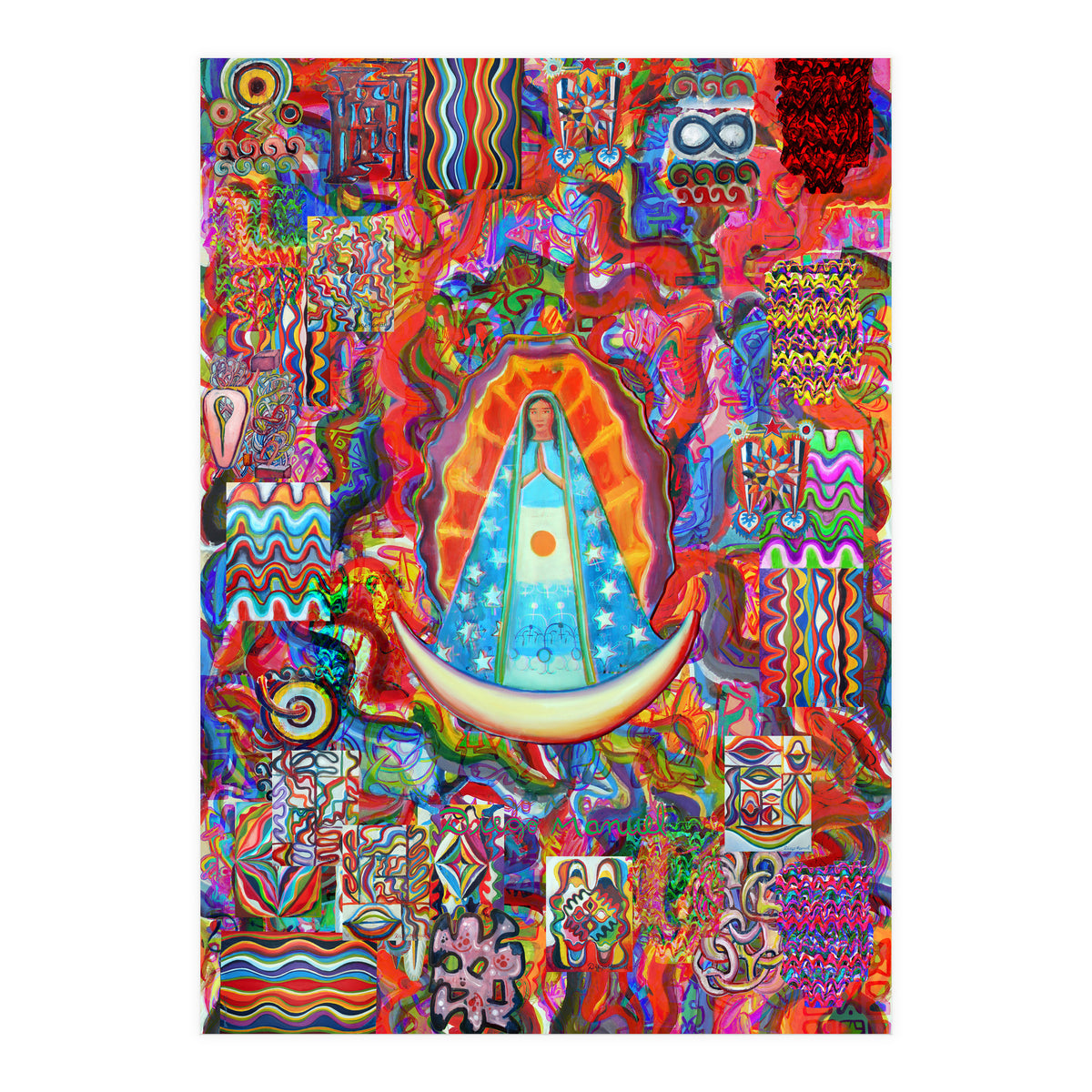 New Graffiti2022 Virgen De Lujan 5 (Print Only)