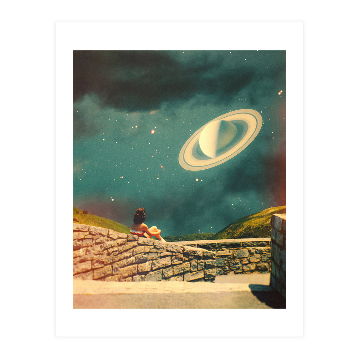 Alone With Saturn (Print Only)