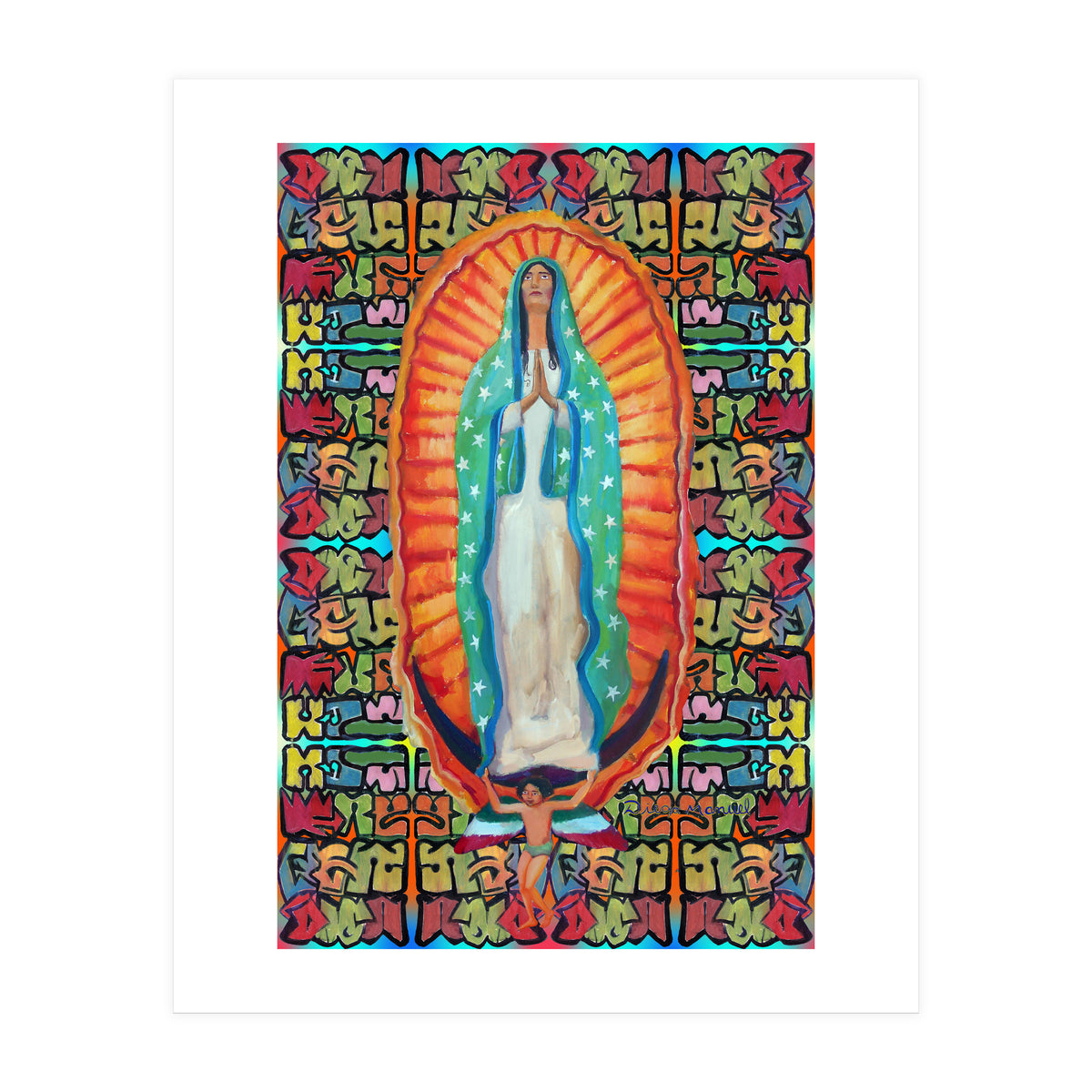 Virgen De Guadalupe 4 (Print Only)