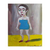Light Blue Dress Girl (Print Only) thumbnail