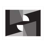 Geometric Shapes No. 11 - monochrome (Print Only) thumbnail