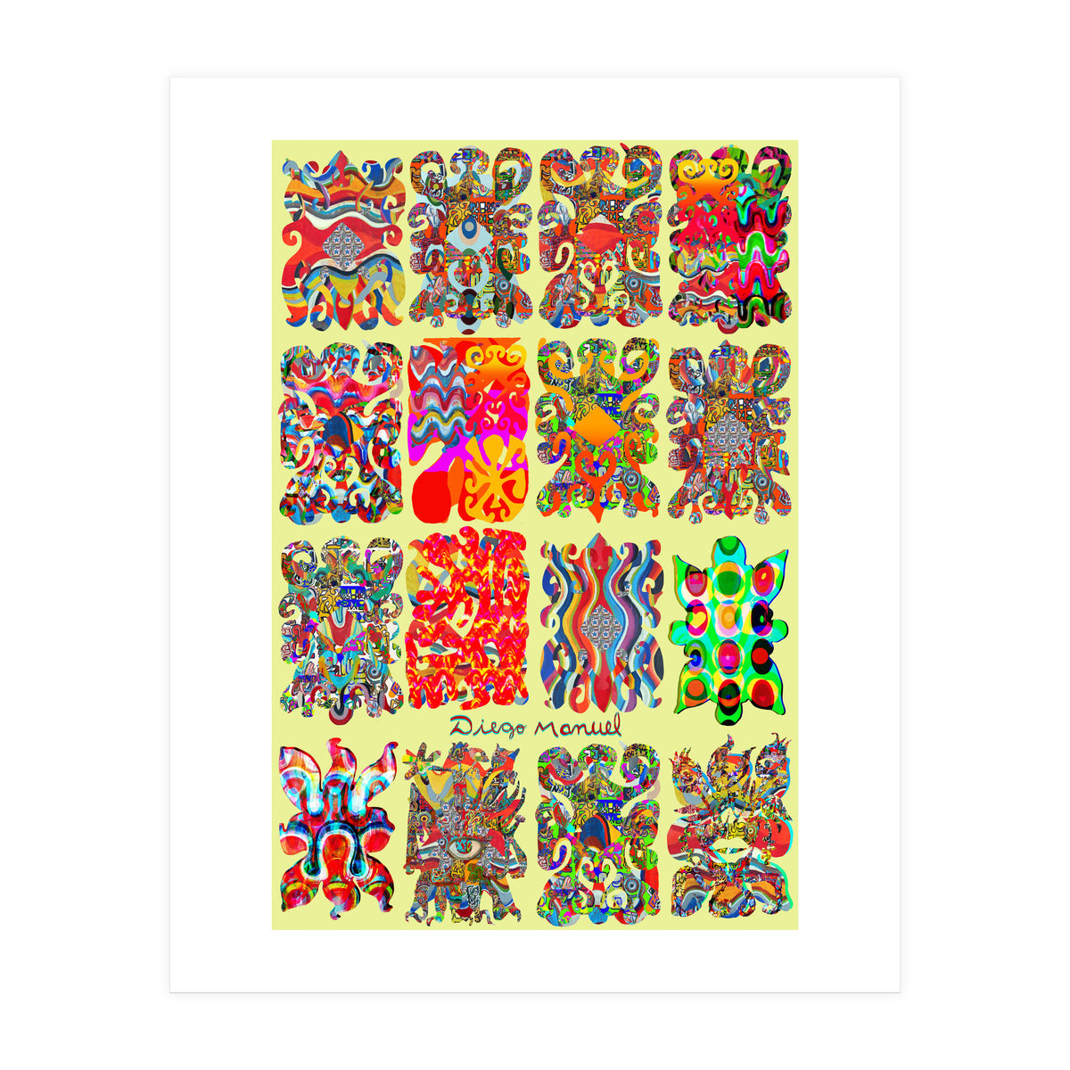 Tapiz Perfiles 2023 26 (Print Only)