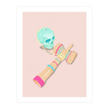 Skull kendama  (Print Only) thumbnail