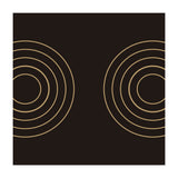 Golden circles | abstract minimal (Print Only) thumbnail