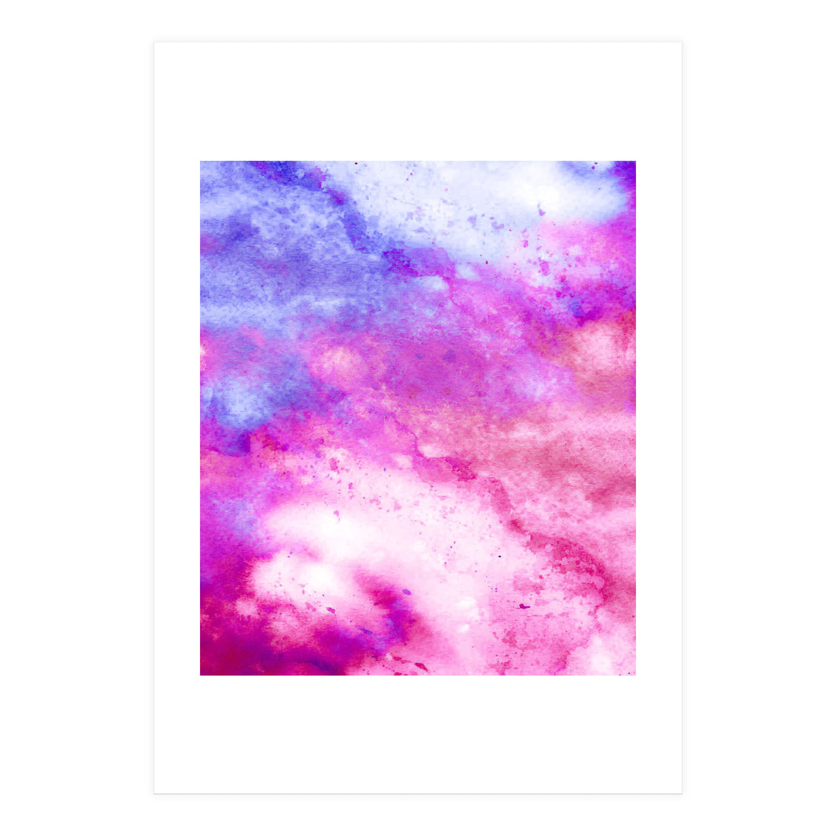 Mixed Feelings Watercolor Art (Print Only)