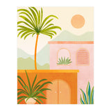 Tropical Mountain Village (Print Only) thumbnail