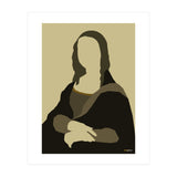 Monalisa Minimalist (Print Only) thumbnail