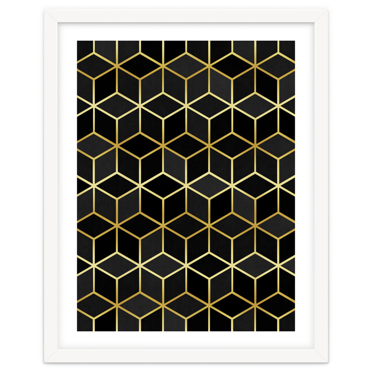 Colorful and golden pattern IV