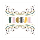Art Deco Floral  (Print Only) thumbnail