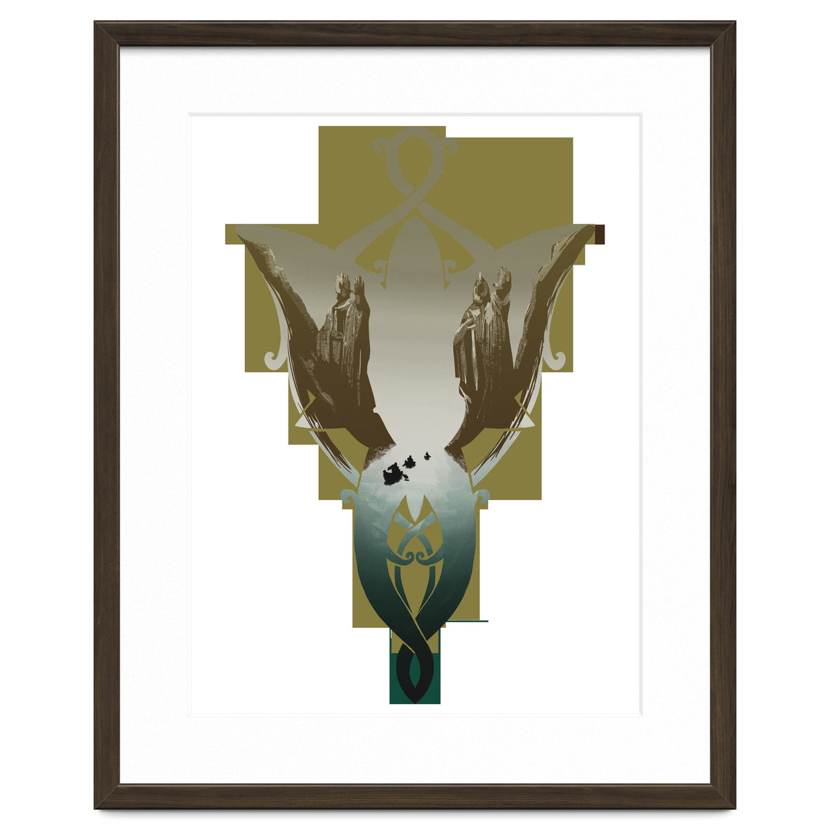 Evenstar at the Argonath