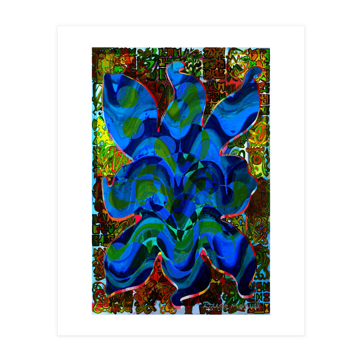 Pop Abstract 2023 Tapiz 106 (Print Only)