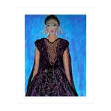 A LADY  WEARING A MAGICAL GOWN (Print Only) thumbnail
