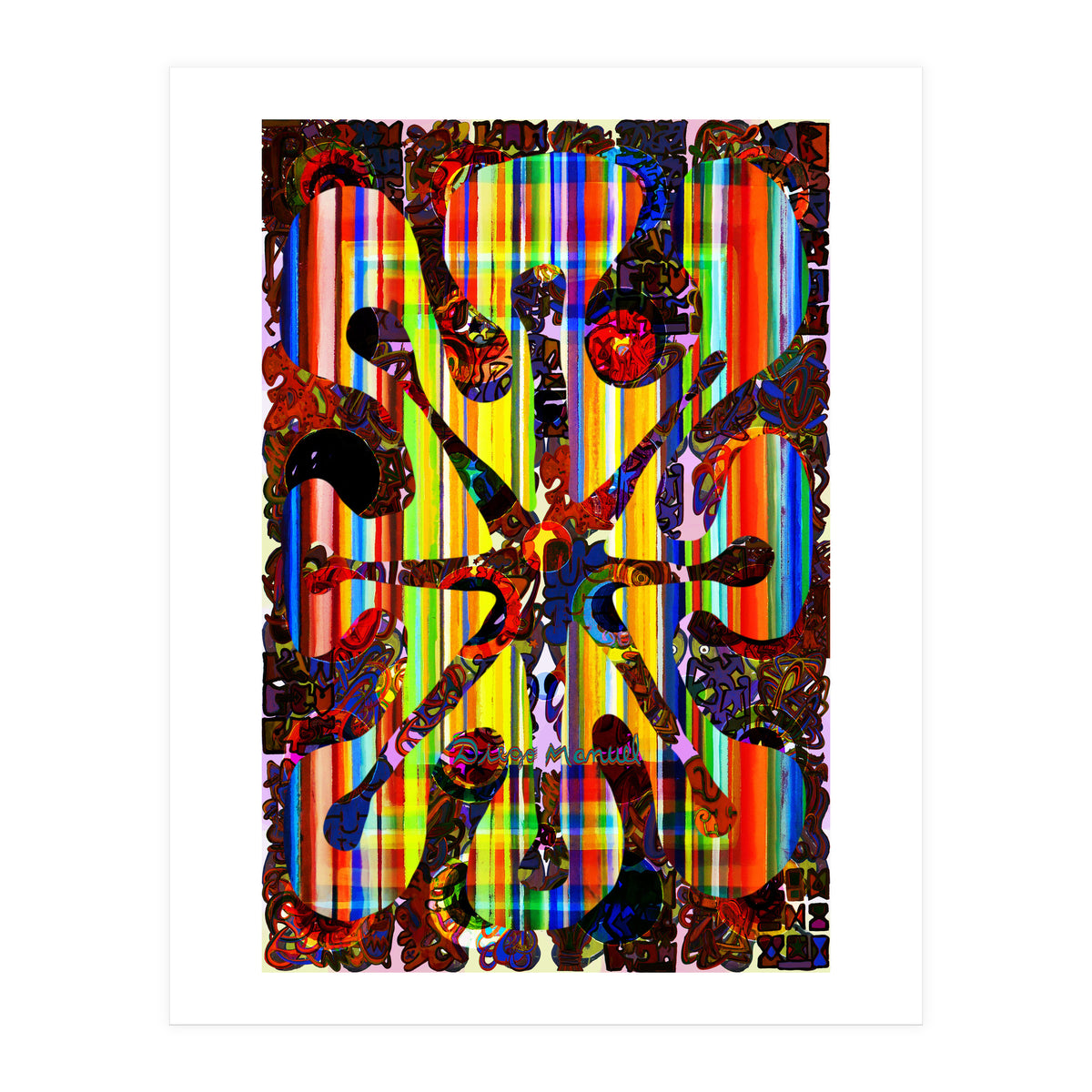 Fuego Y Graffiti 72 (Print Only)