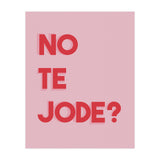 No te jode? (Print Only) thumbnail