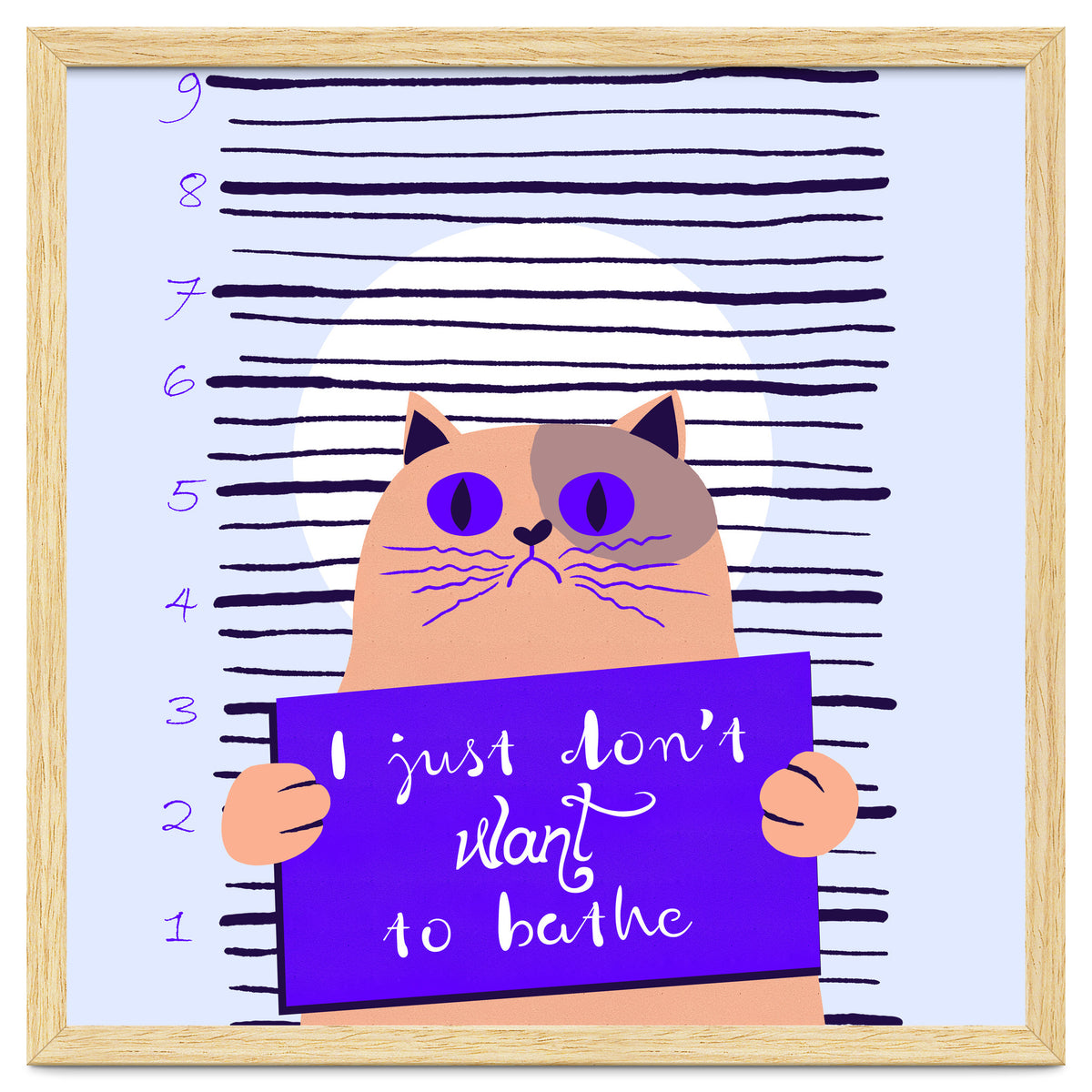 I just don't want to bathe