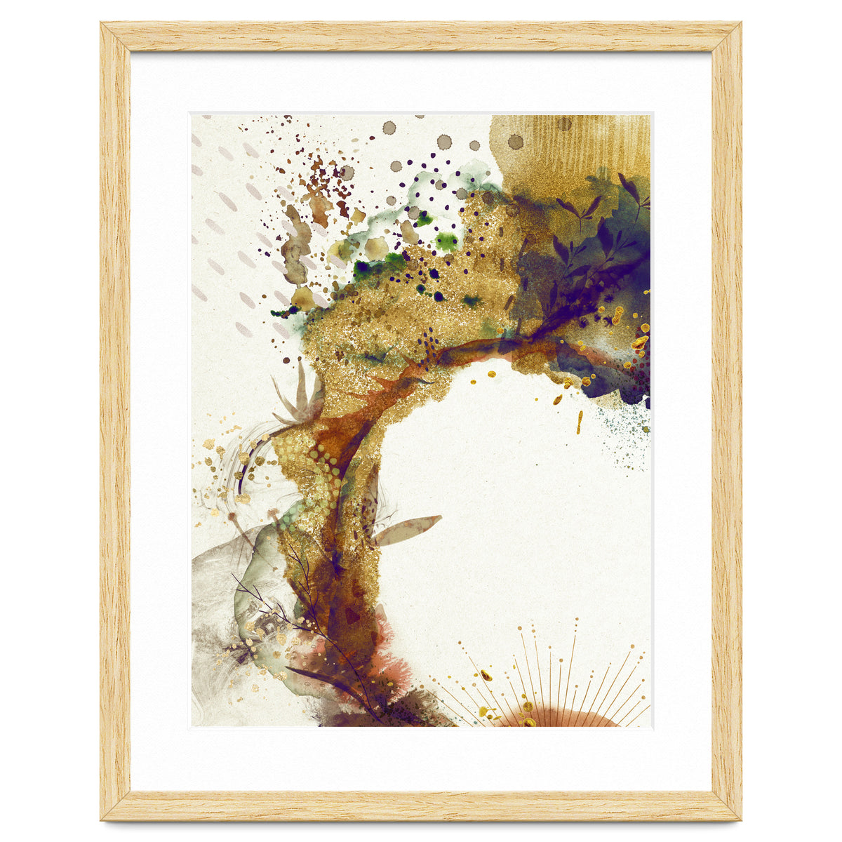 Abstract Floral - Autumn Winds