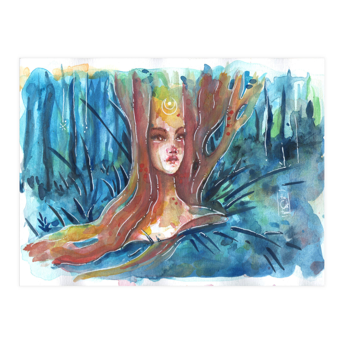 Midsummer Night Dryad (Print Only)