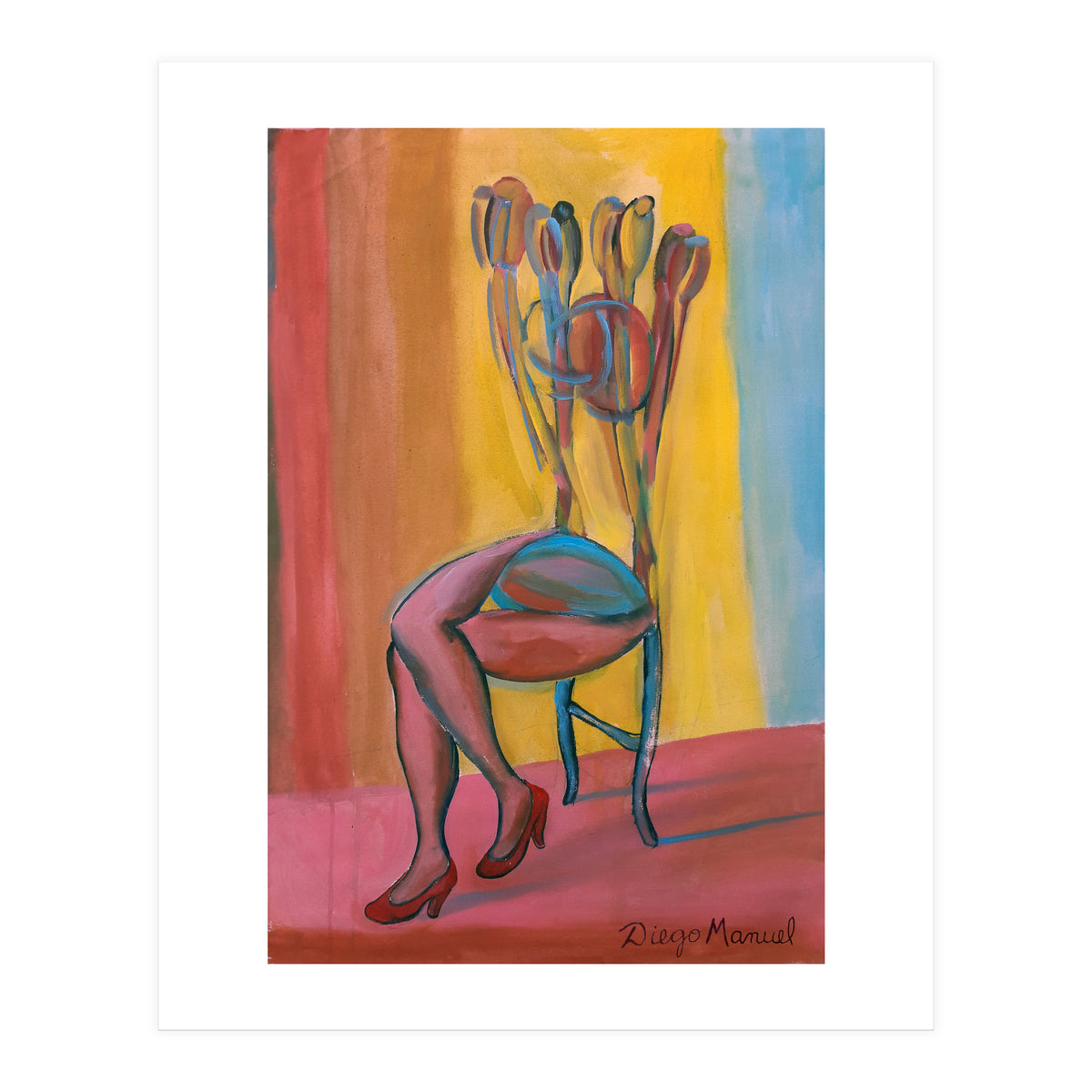 Silla Piernas (Print Only)