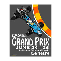 European Grand Prix poster (Print Only)