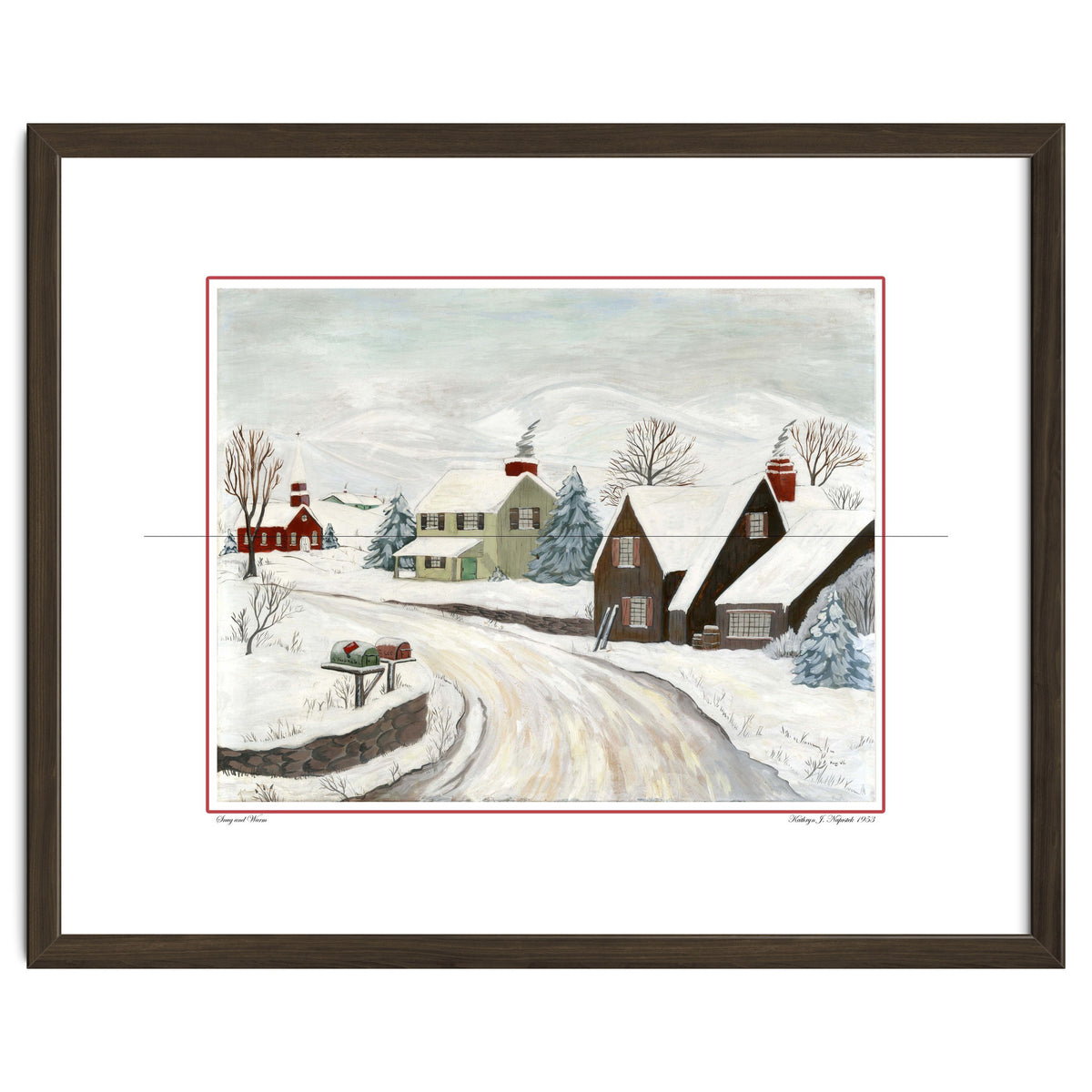 Snug & Warm Watercolor