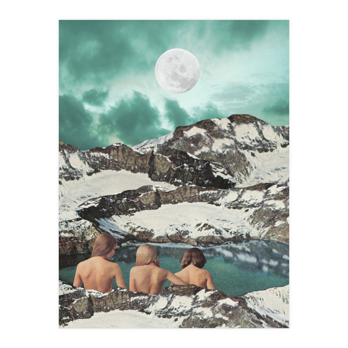 Moon Bathing (Print Only)
