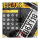 Abstract Industrial Black And Yellow (Print Only) thumbnail