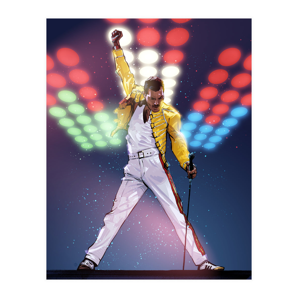 Freddie Mercury (Print Only)