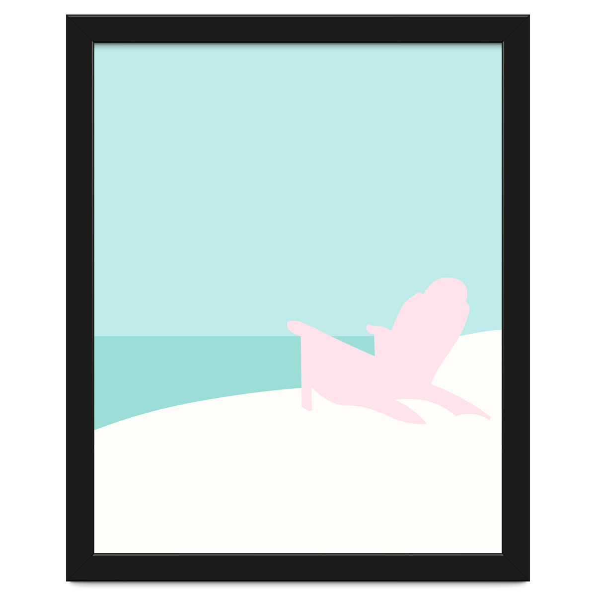 Minimal Beach Chair - Turquoise Coast