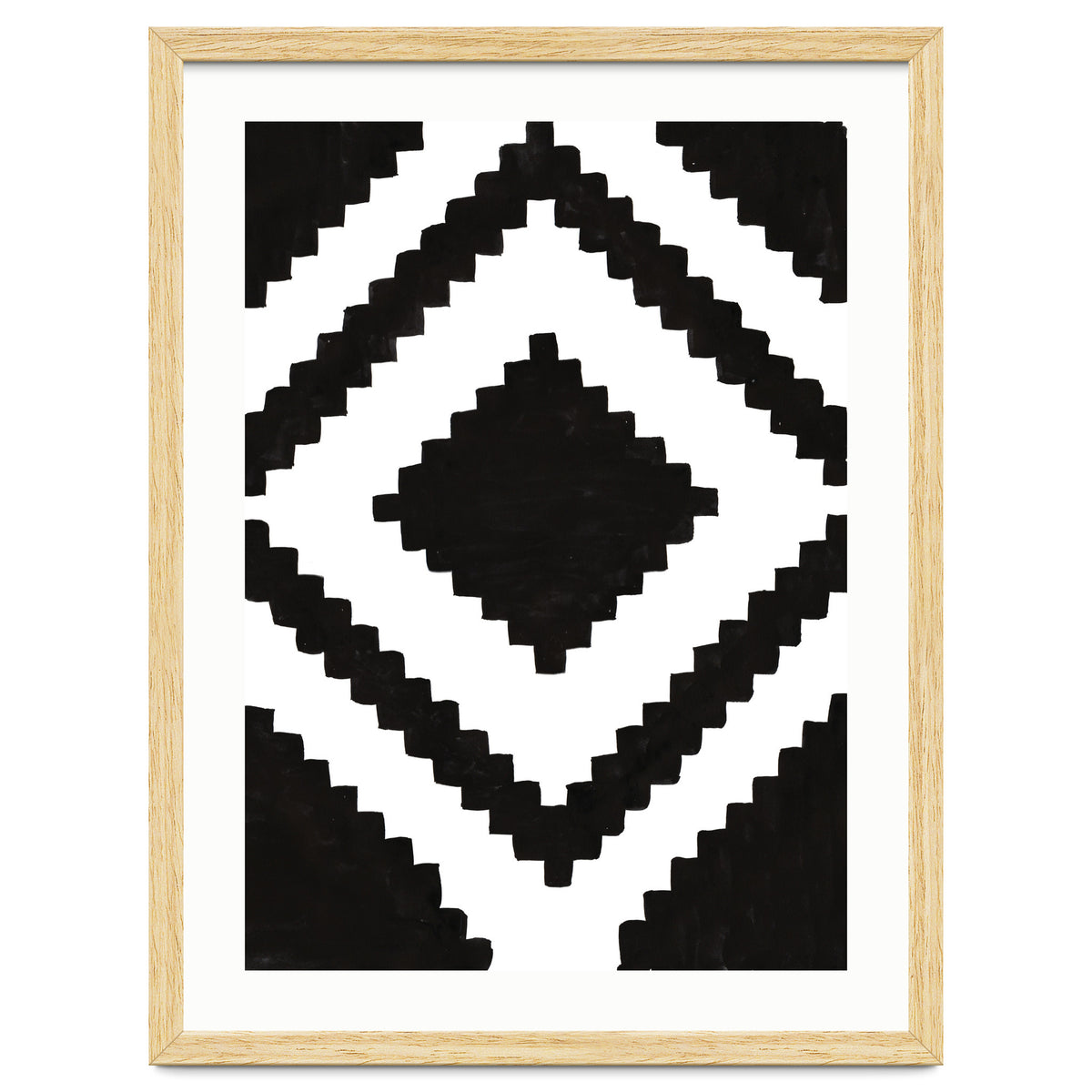 Patterns Aztec Black