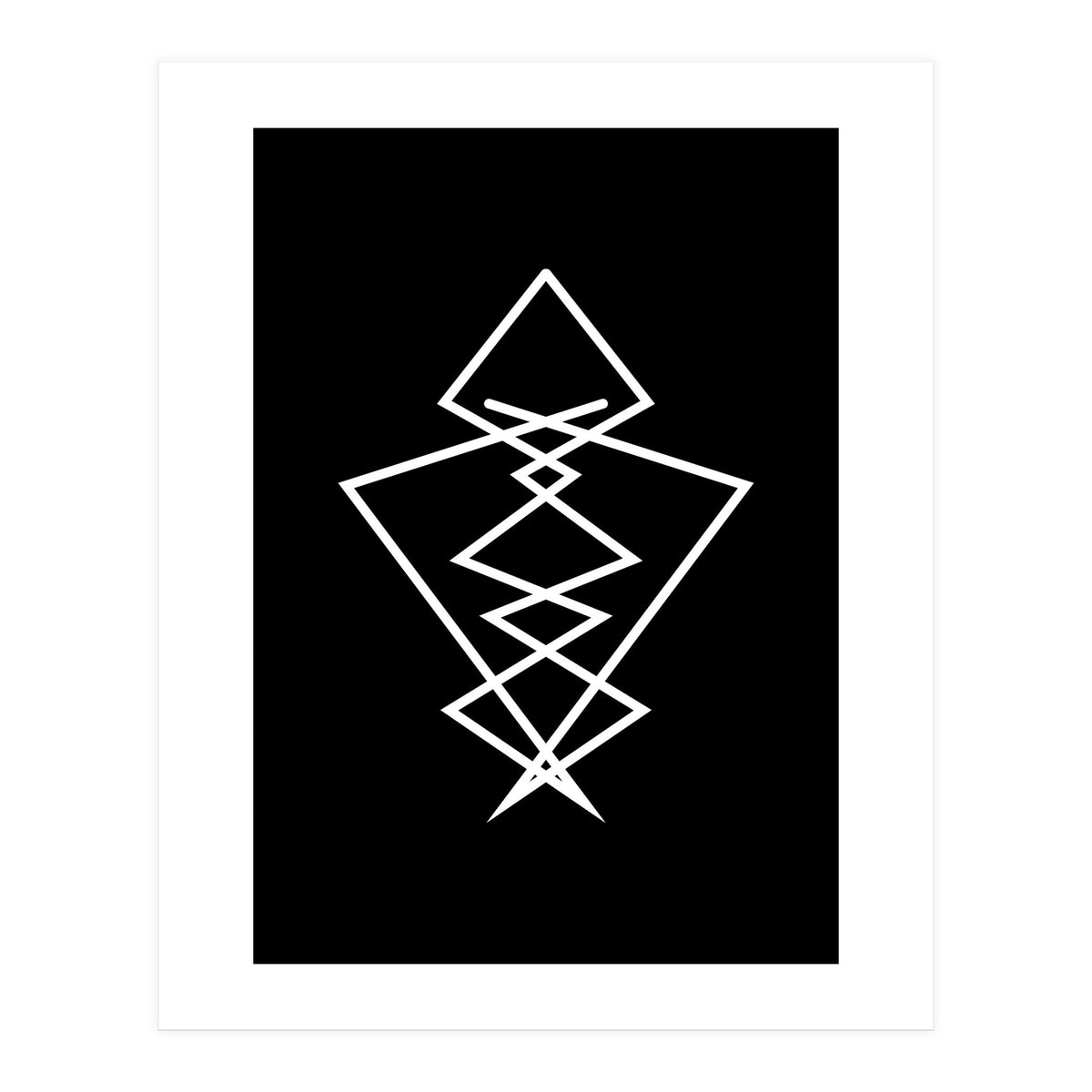 Triangulation_Black (Print Only)