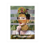 Frida Kahlos Self Portrait With (Print Only) thumbnail