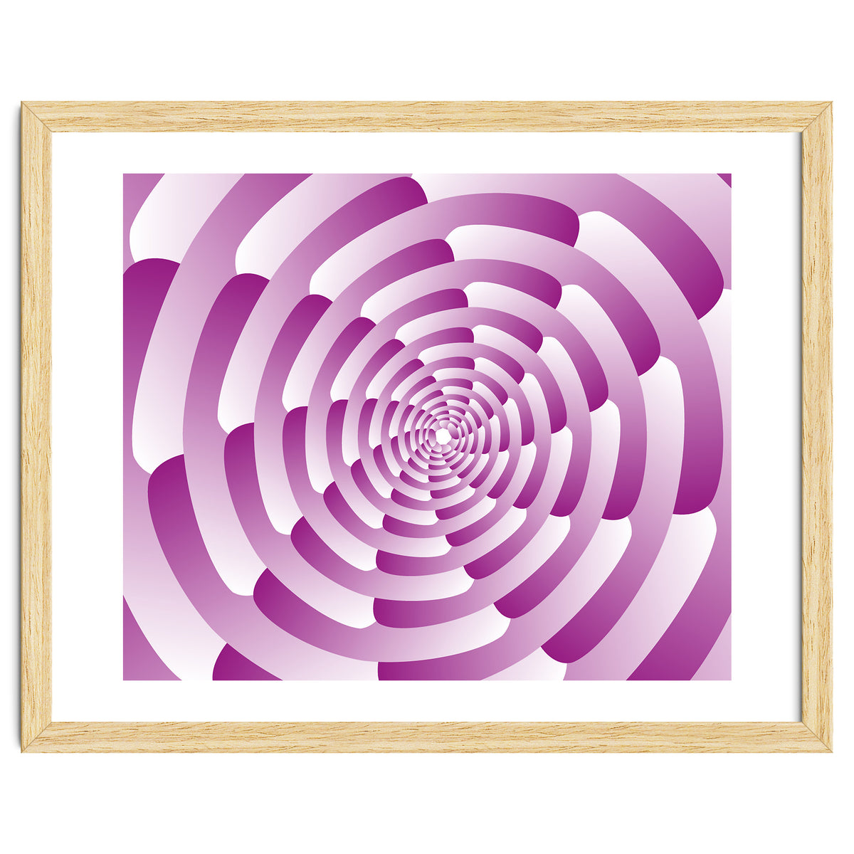 Abstract Pink Spiral