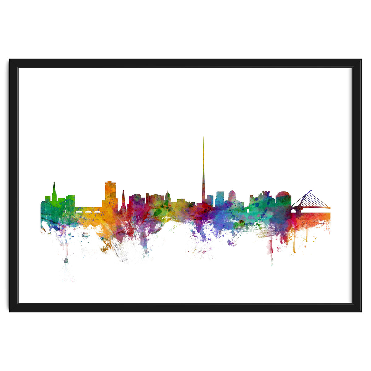 Dublin Ireland Skyline