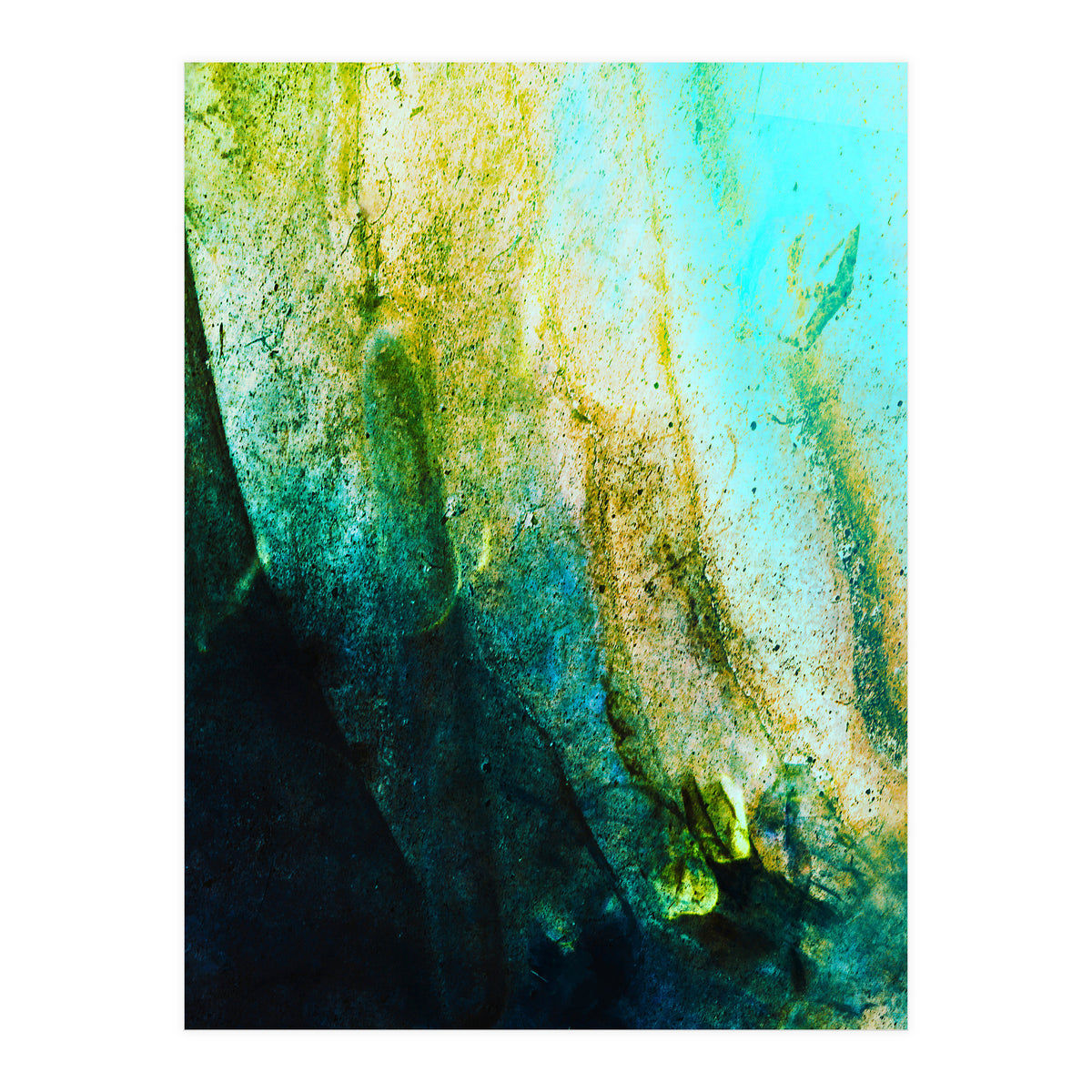 Stormy Teal Ap 3a (Print Only)