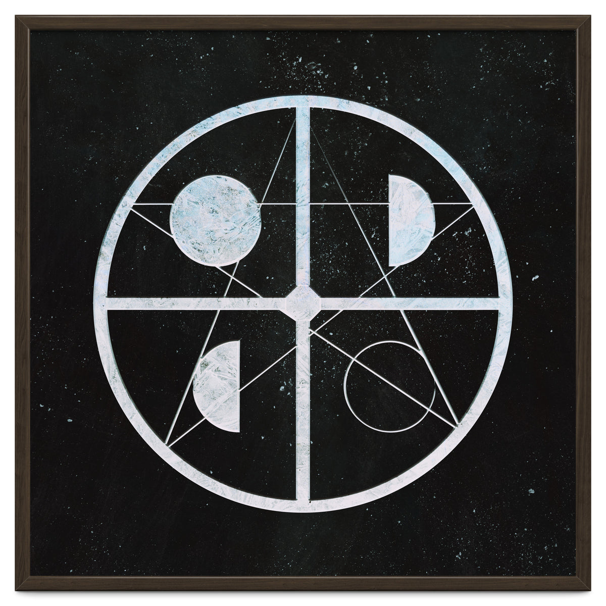 Pentagram moon phases