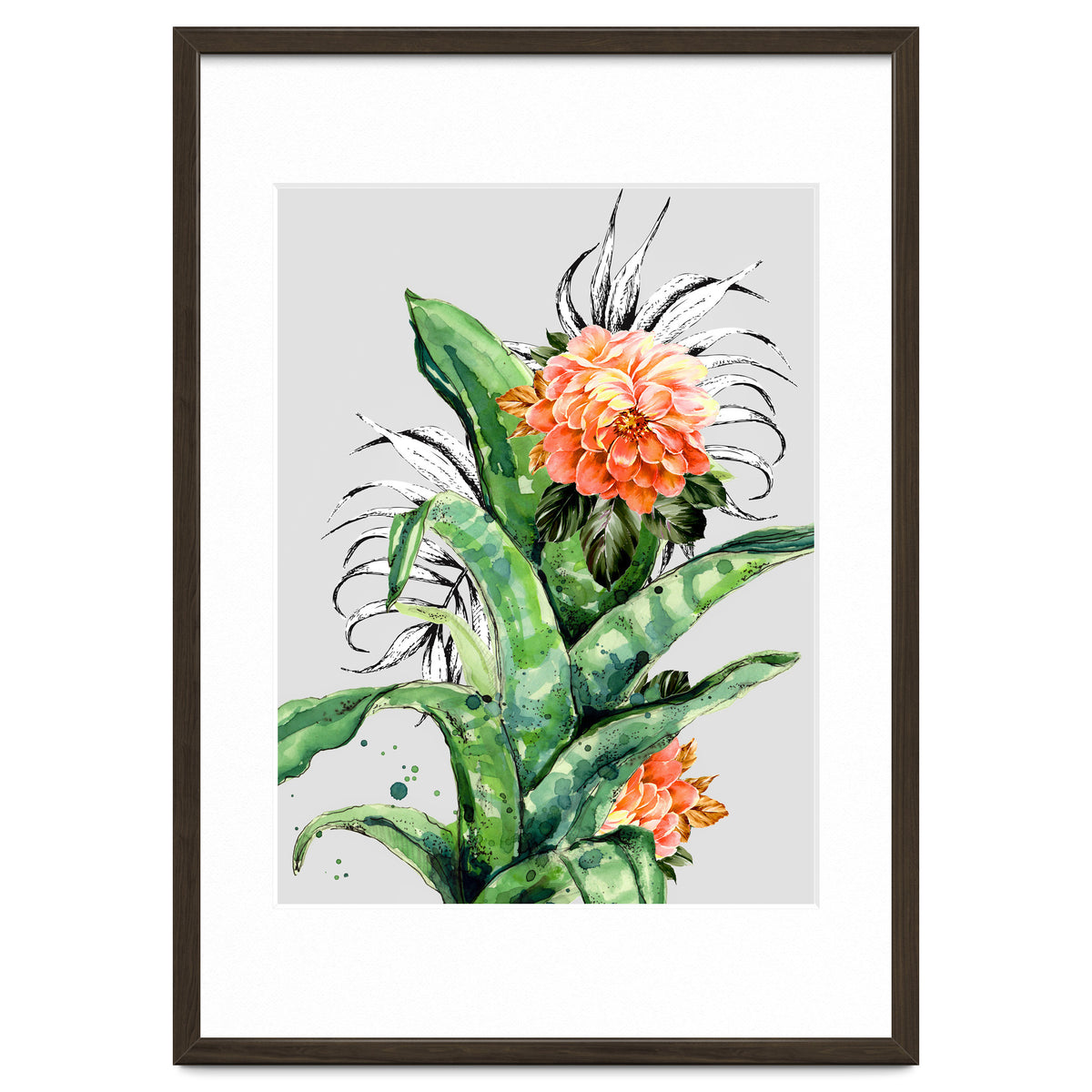 Collage of florid nature