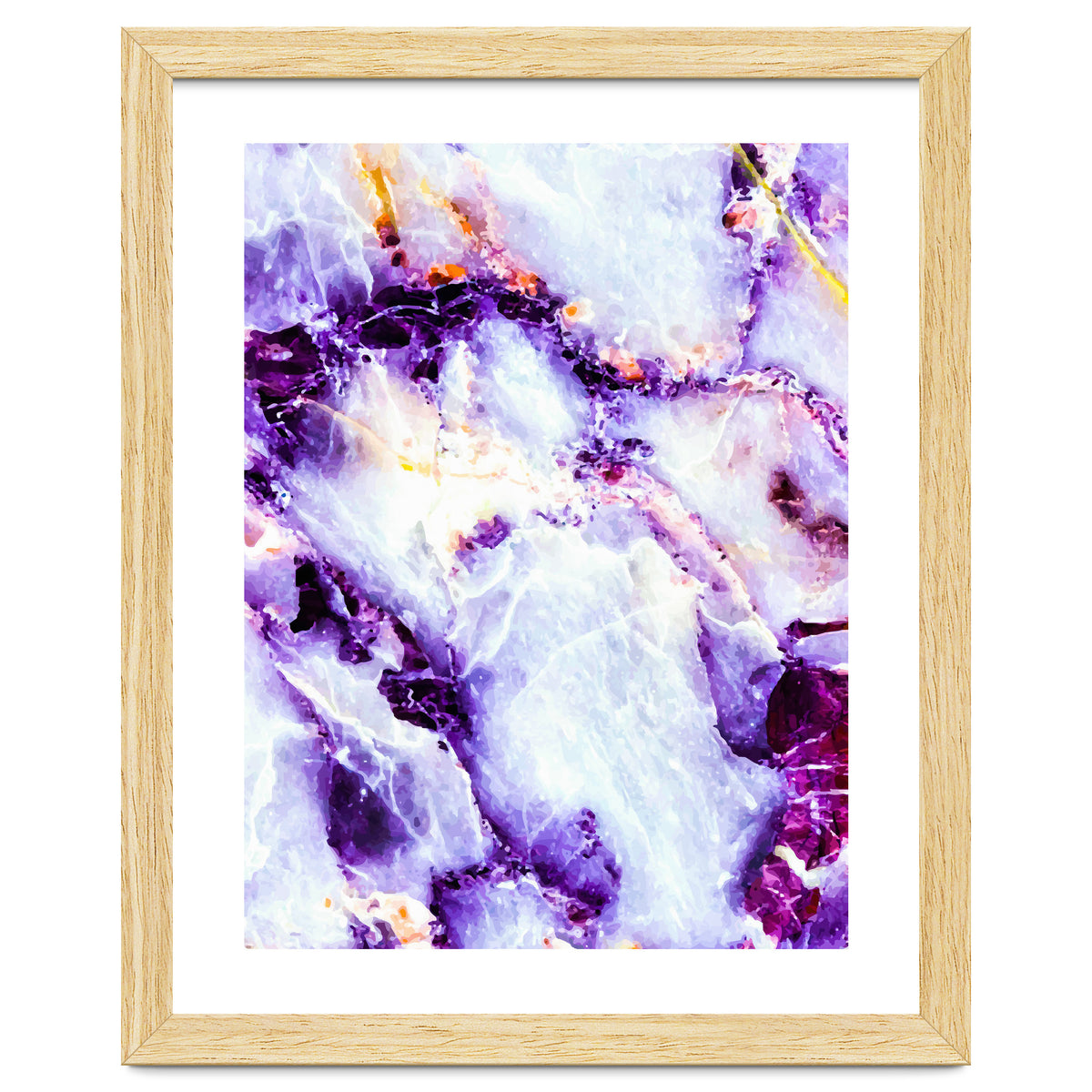 Purple marbling I