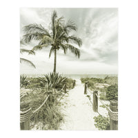Path to the beach | Vintage (Print Only)