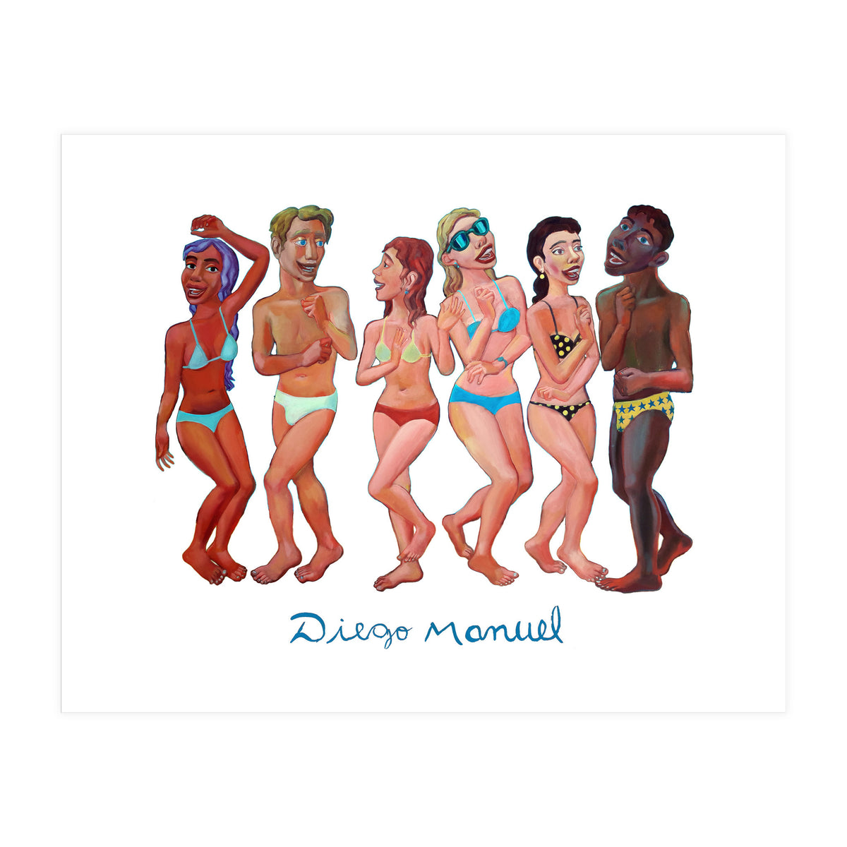 Fiesta En La Playa 2b (Print Only)