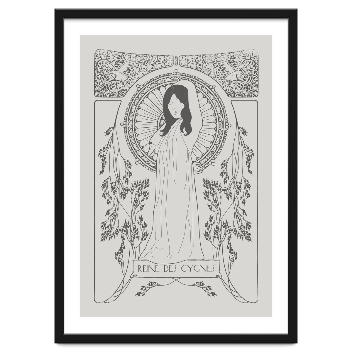 Reine Des Cygnes Grey