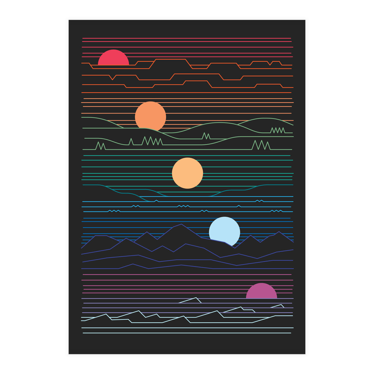 Many Lands Under One Sun (Print Only)