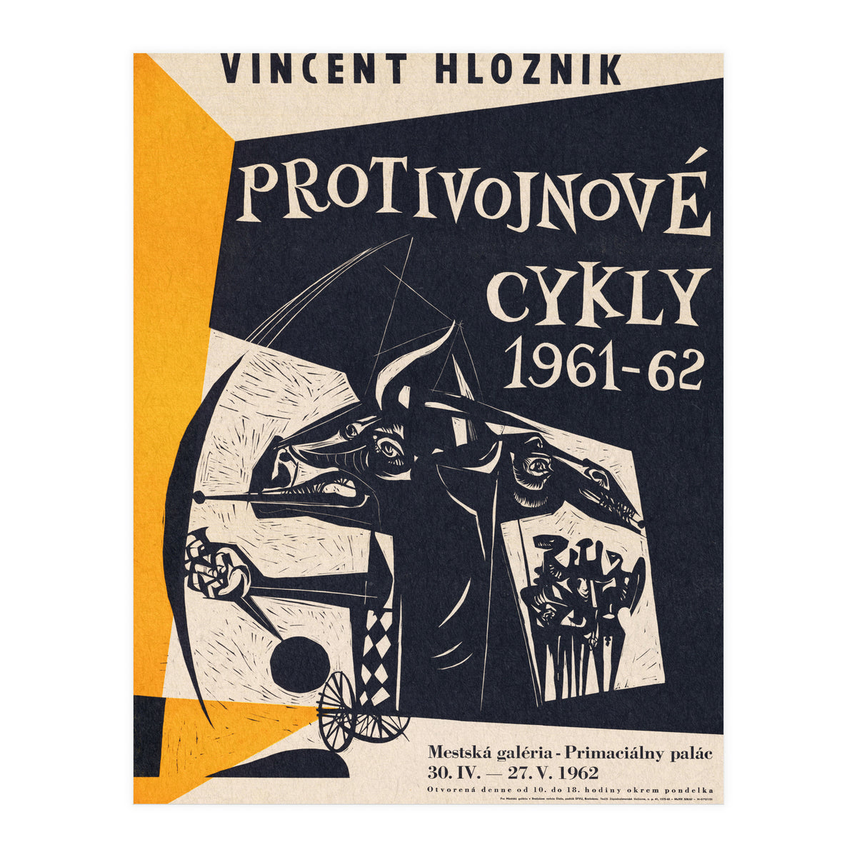 Vincent Hložník Anti War Exhibition (Print Only)