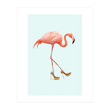 Fancy Flamingo (Print Only) thumbnail