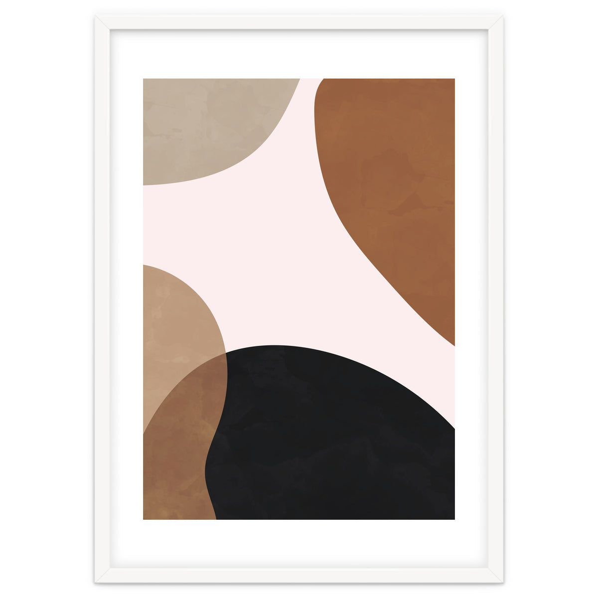 Abstract Shapes Scandinavian Art