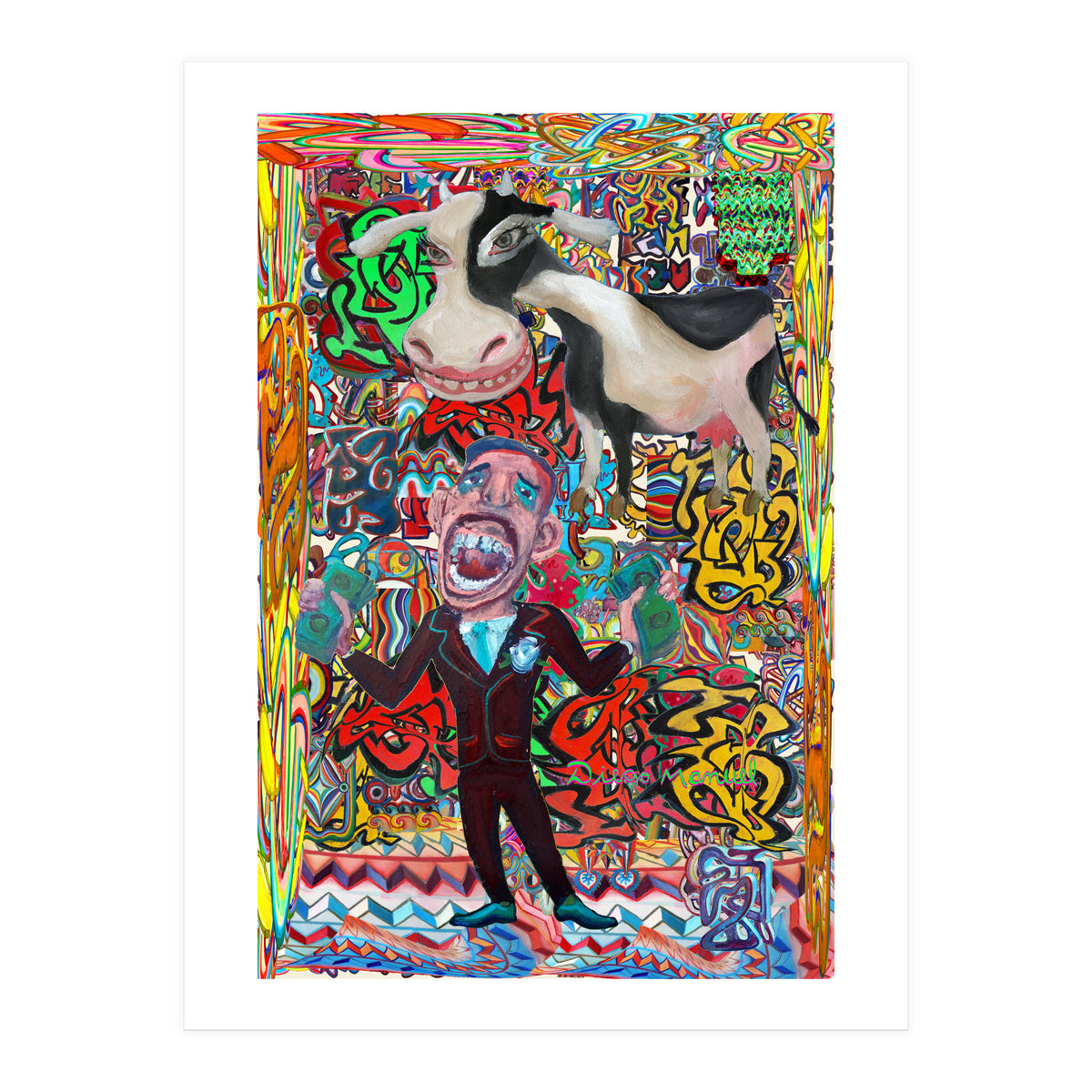 Vendedor De Dolares 3 (Print Only)