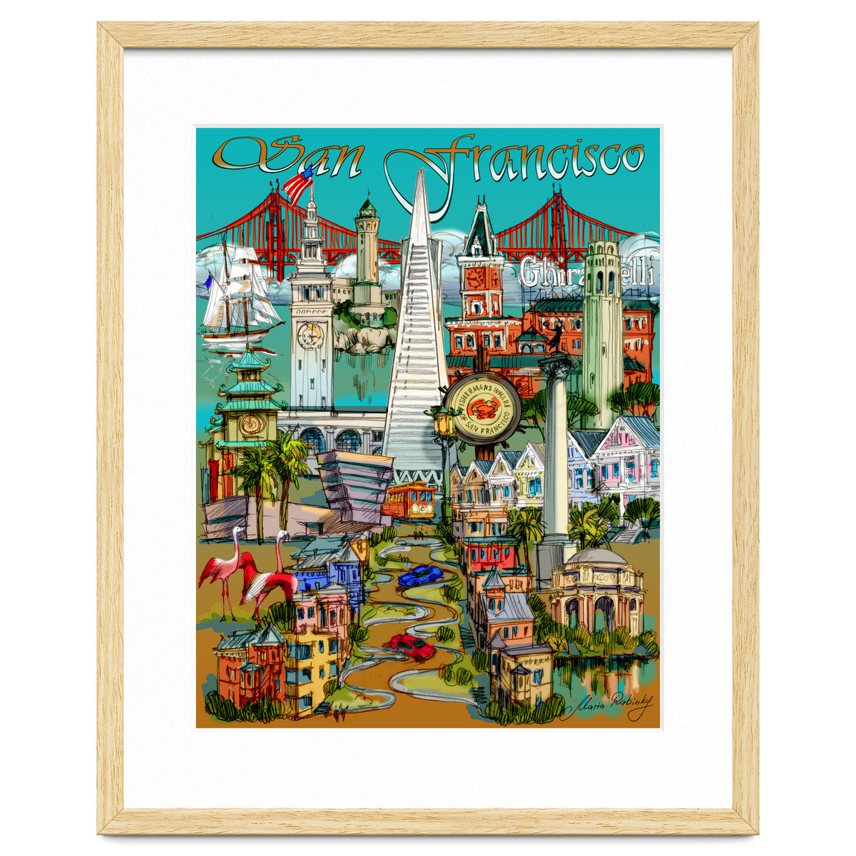 San Francisco Illustration