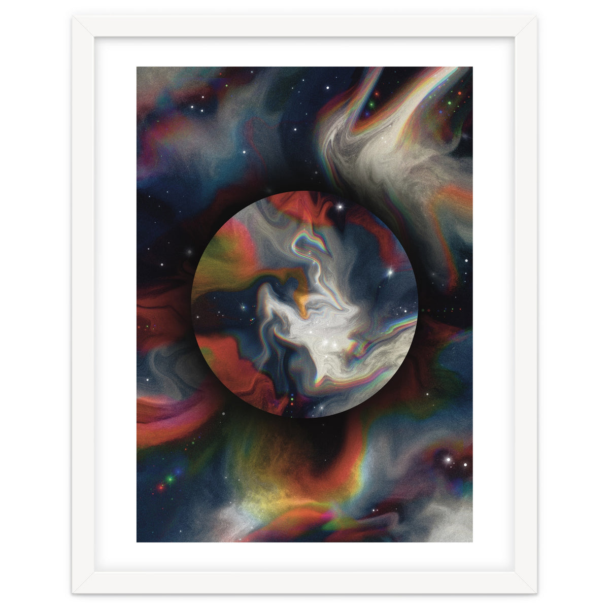 Planet Space Marble Black Hole