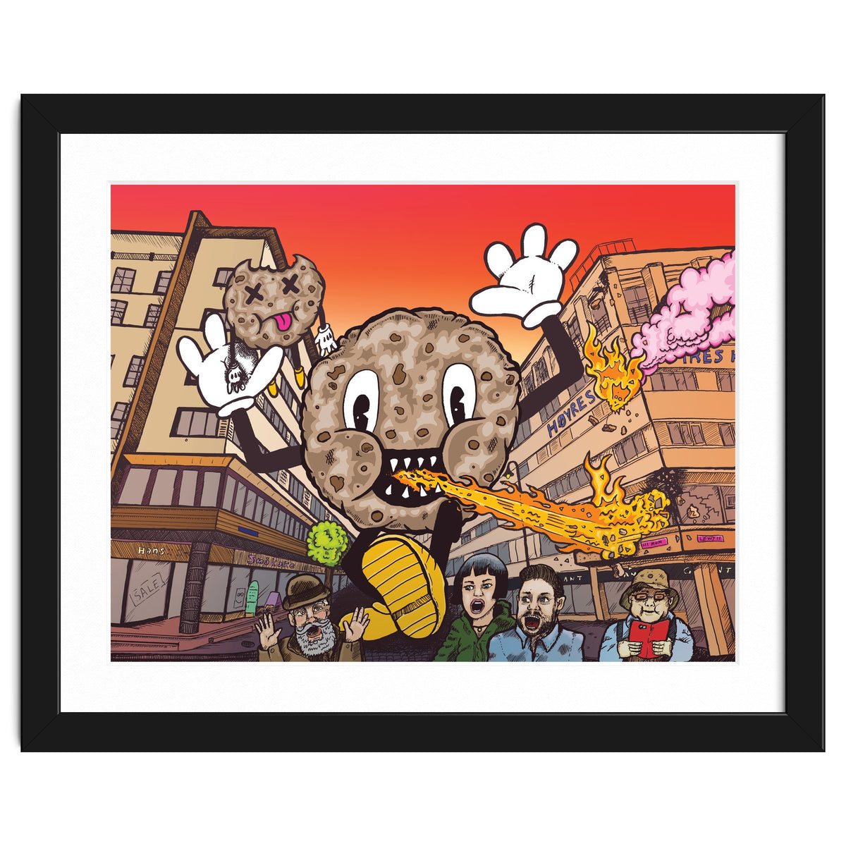 Cookie Monster 12.3% ABV Bourbon Barrel Aged Coconut Chocolate Chip Stout - Amundsen Brewery