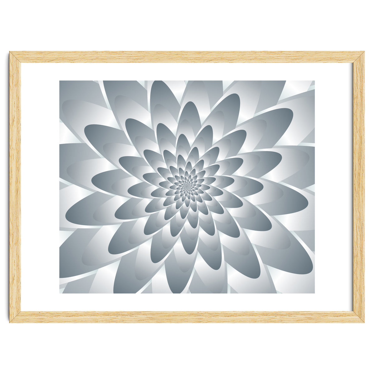 Swirl Flower Pattern
